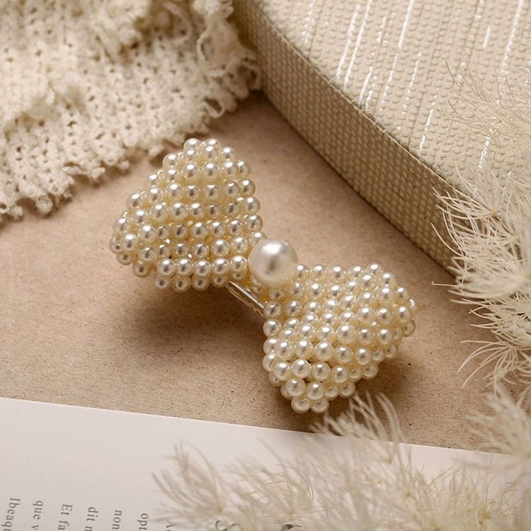 Kvinnor Barrette Pearl Hair Accessories