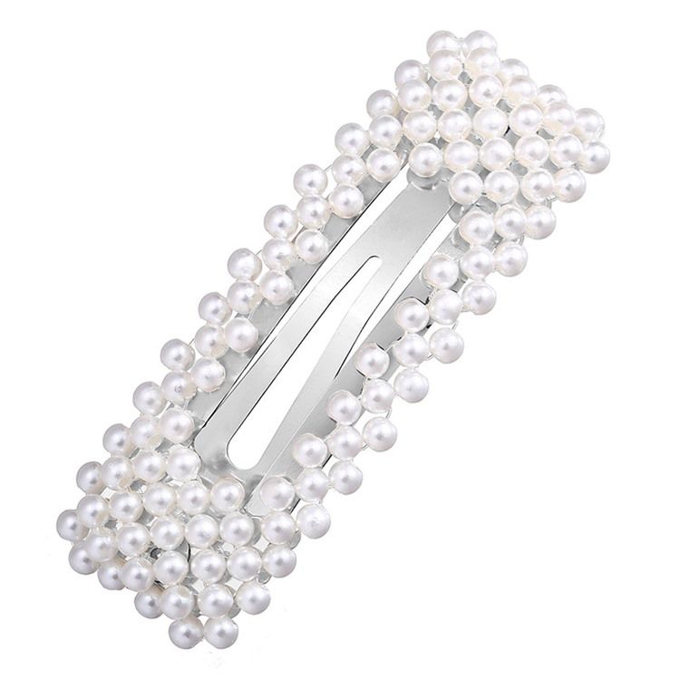 Kvinnor Barrette Pearl Hair Accessories