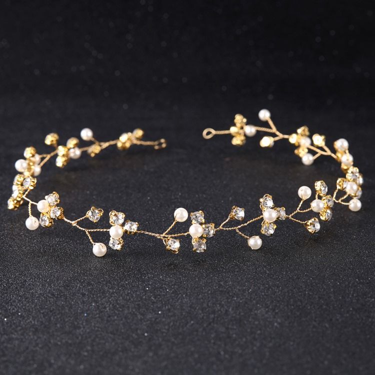 Sparkling Imitation Pearl Rhinestone Women's Hair Accessories