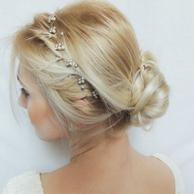 Sparkling Imitation Pearl Rhinestone Women's Hair Accessories