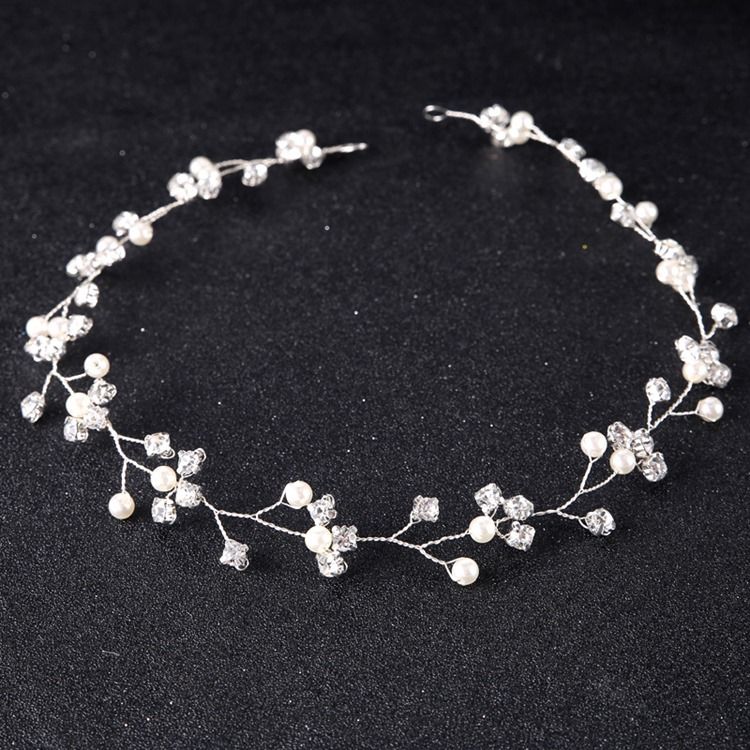 Sparkling Imitation Pearl Rhinestone Women's Hair Accessories