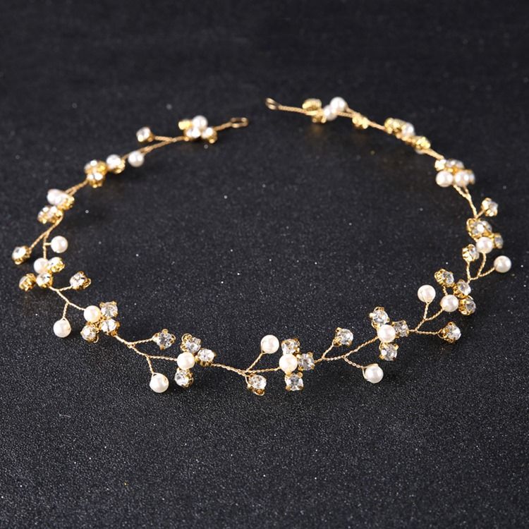 Sparkling Imitation Pearl Rhinestone Women's Hair Accessories