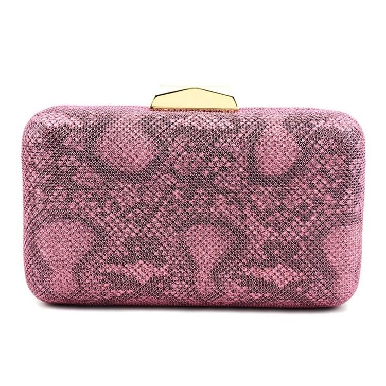 Bankett Satin Snakeskin Grain Clutches Evening Bag