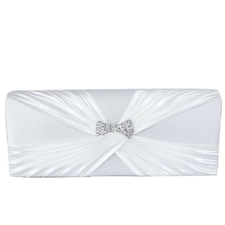 Modern Bowtie Magnetic Snap Clutch