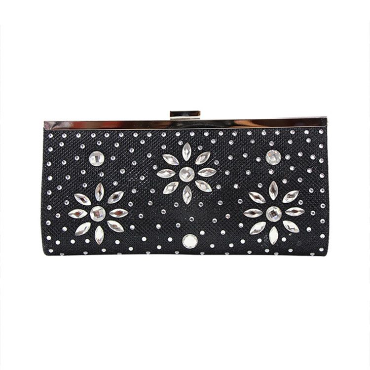 Rhinestone Pu Women Clutch