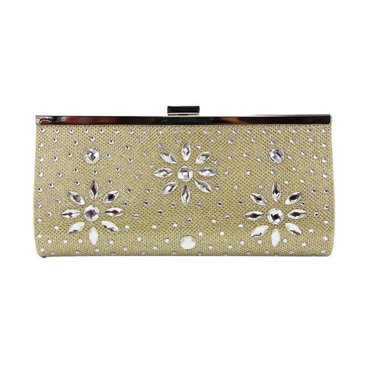 Rhinestone Pu Women Clutch