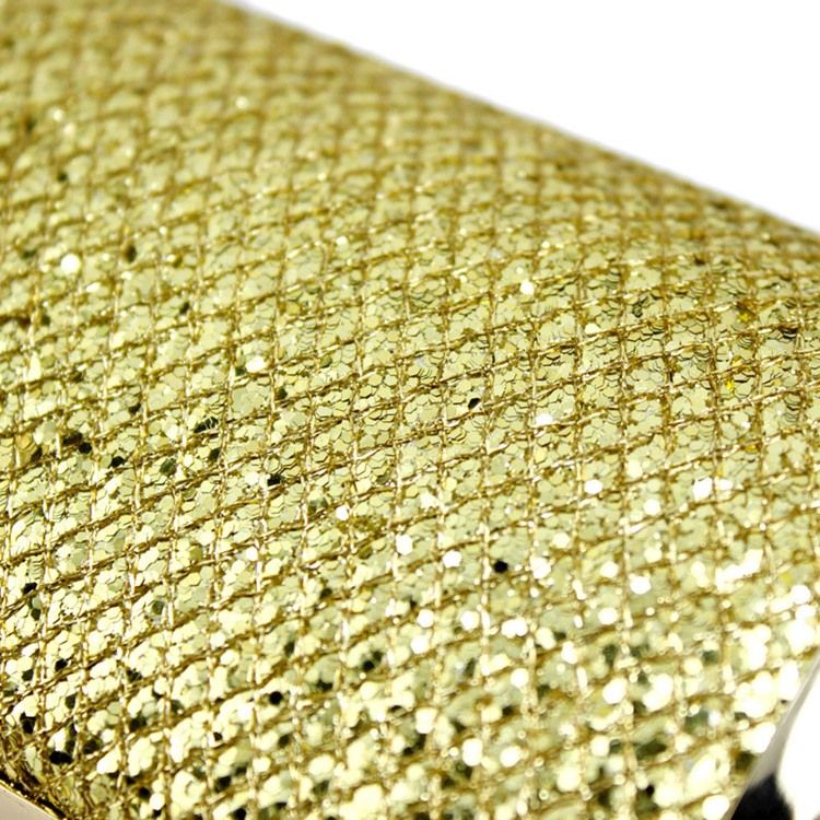 Sequins Rhinestone Magnetic Snap Clutch