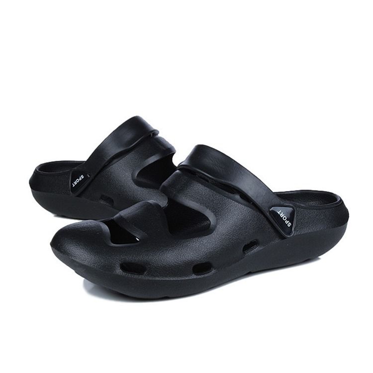 Pvc-kamouflage Slip-on-sandaler För Män