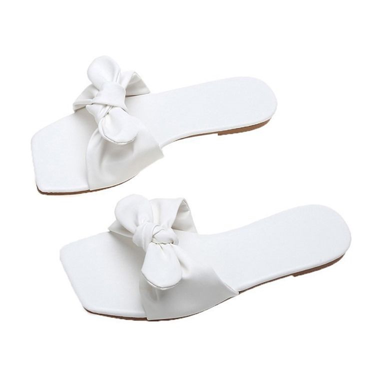 Slip-on Flip Flop Flat Tofflor För Kvinnor