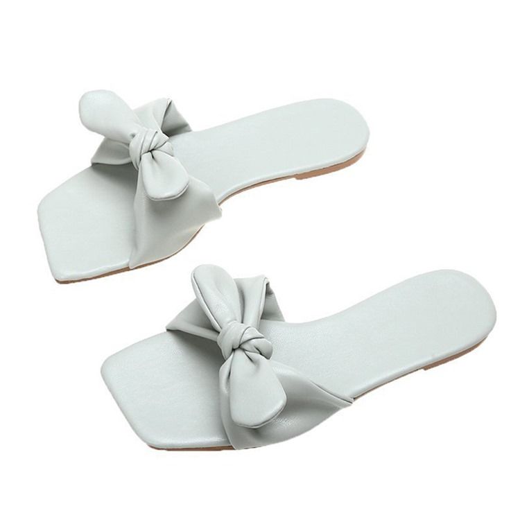 Slip-on Flip Flop Flat Tofflor För Kvinnor