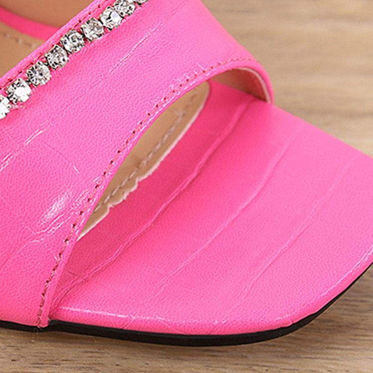 Slip-on Flip Flop Rhinestone Dam Casual Tofflor