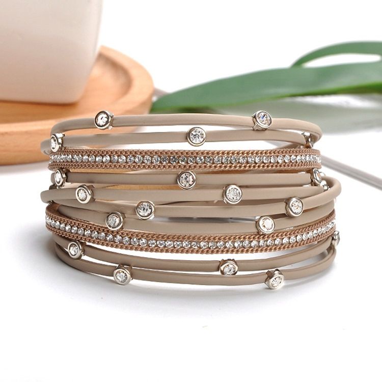 European Diamante Female Armband