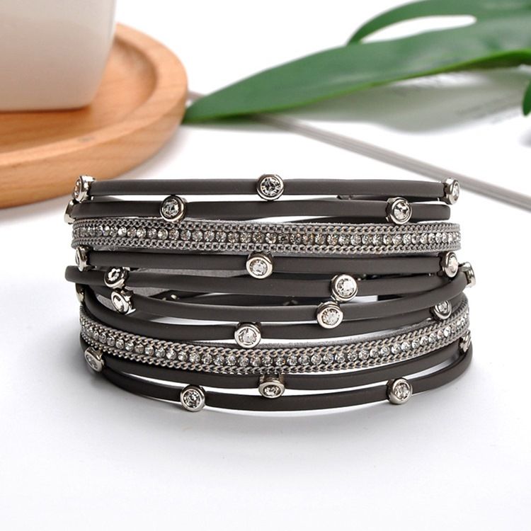 European Diamante Female Armband