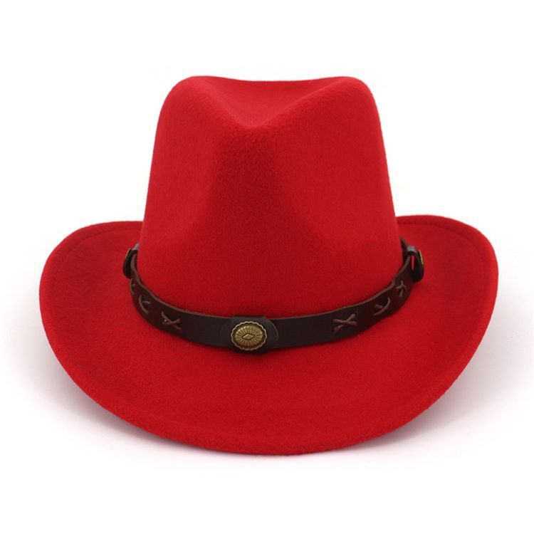 Cowboyhatt För Kvinnor Hemming Plain Spring Hats