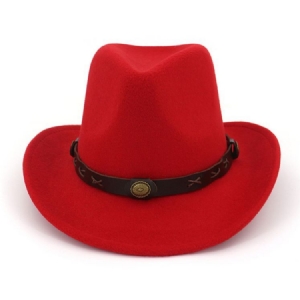 Cowboyhatt För Kvinnor Hemming Plain Spring Hats