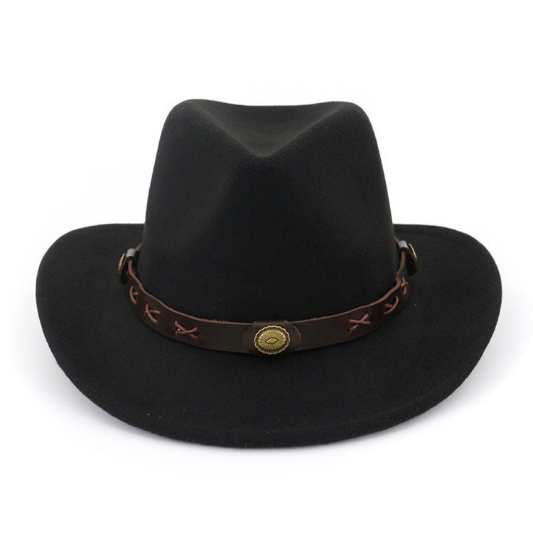 Cowboyhatt För Kvinnor Hemming Plain Spring Hats