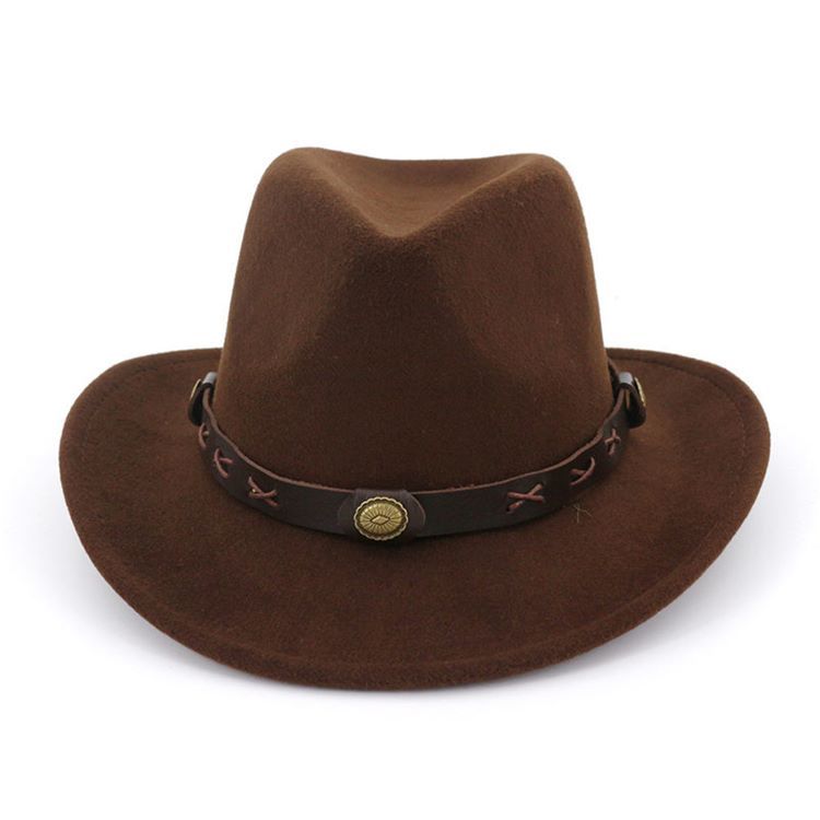 Cowboyhatt För Kvinnor Hemming Plain Spring Hats