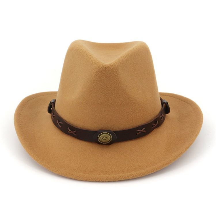 Cowboyhatt För Kvinnor Hemming Plain Spring Hats