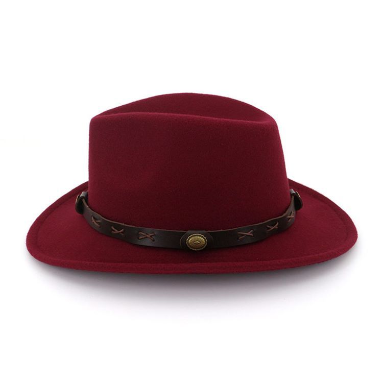 Cowboyhatt För Kvinnor Hemming Plain Spring Hats