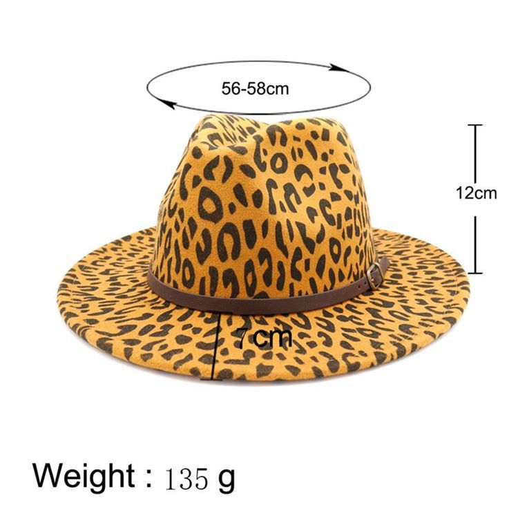 Dam Mössa Leopard Fallhattar