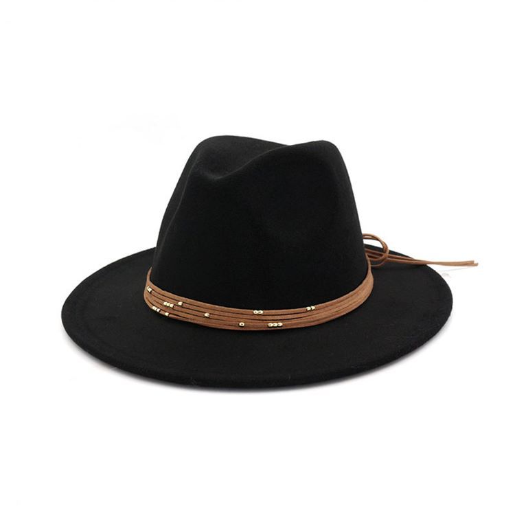 Kvinnors Vanliga Ullblandningar Fedora Hat