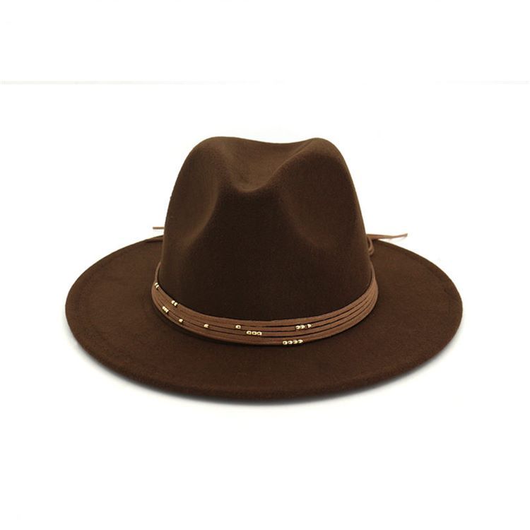 Kvinnors Vanliga Ullblandningar Fedora Hat