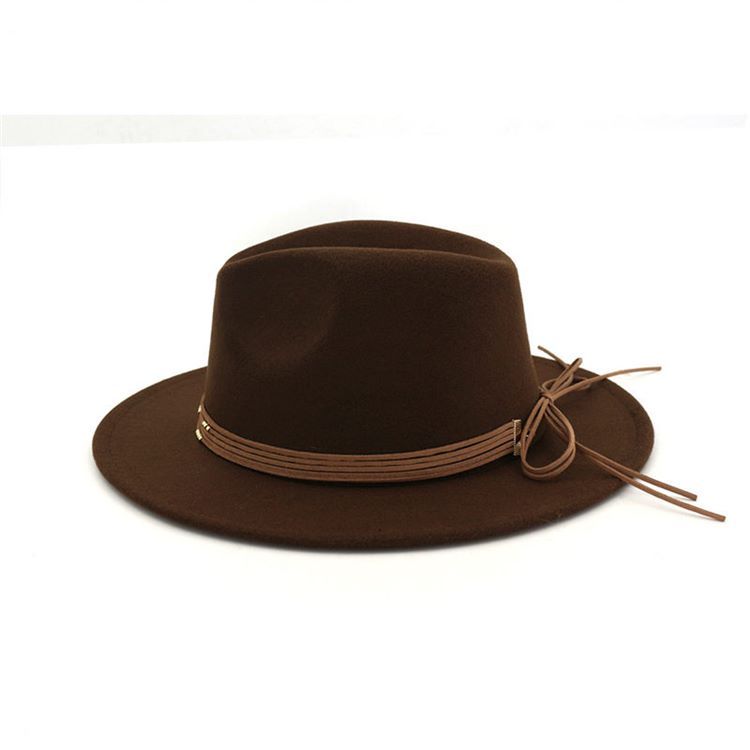 Kvinnors Vanliga Ullblandningar Fedora Hat