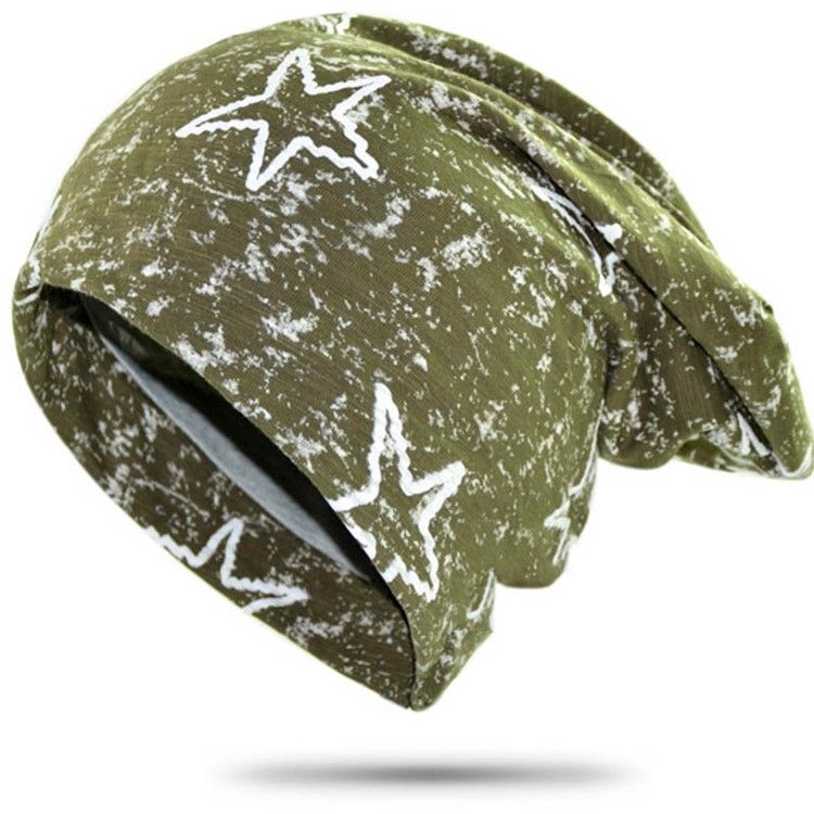 Mäns Bomullsstjärna Fall Star Hat