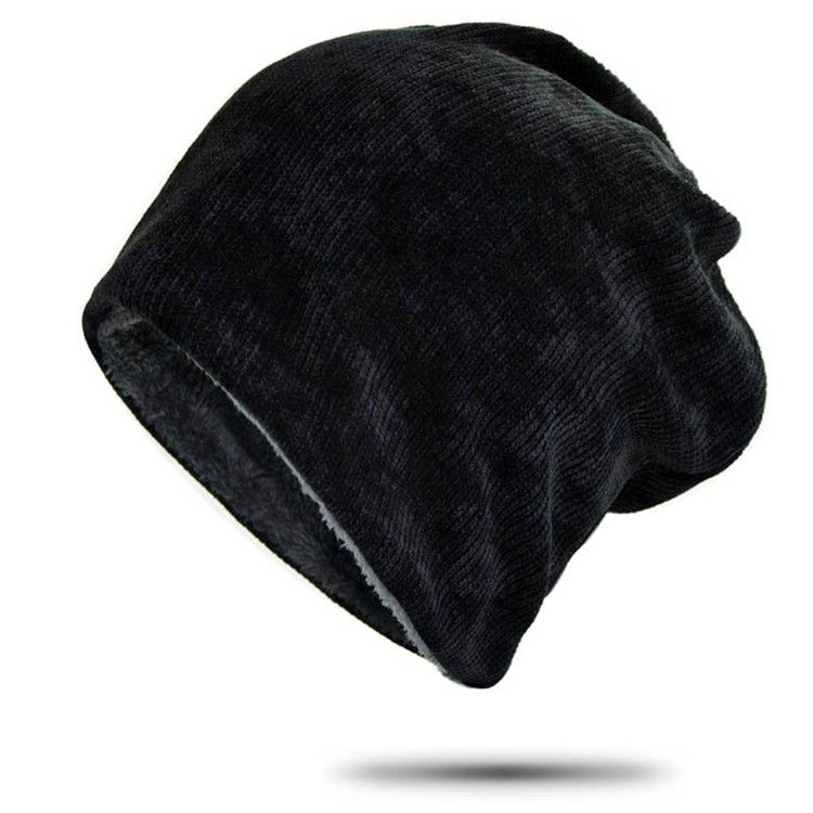 Ullgarn För Män Casual Winter Hat