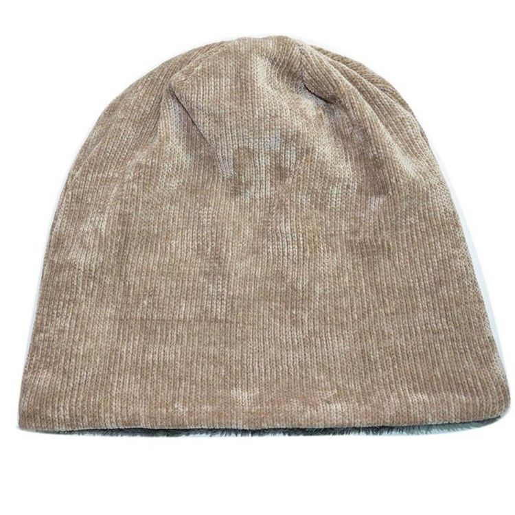 Ullgarn För Män Casual Winter Hat