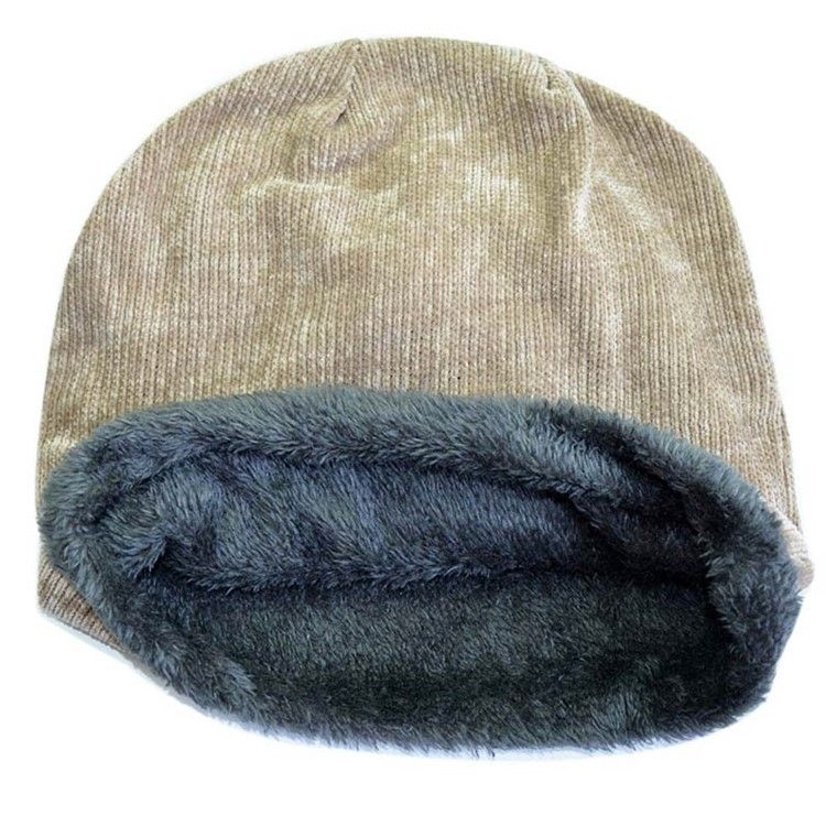 Ullgarn För Män Casual Winter Hat