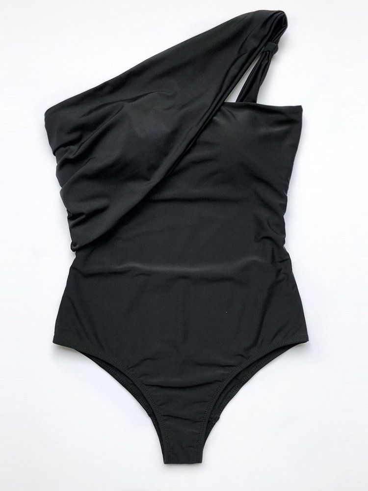 Patchwork Plain One Piece Badkläder Dam Monokini