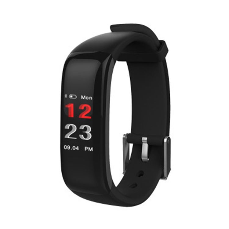 Herr P1 Plus Färgskärm Hjärtfrekvens Hälsa Storskärm Sport Bluetooth Smart Armbandsklocka