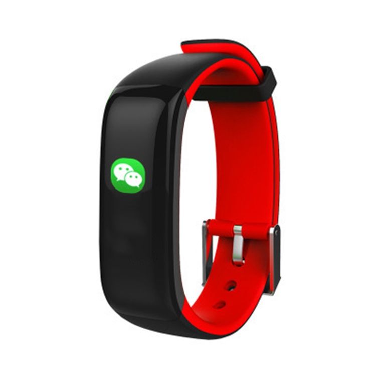 Herr P1 Plus Färgskärm Hjärtfrekvens Hälsa Storskärm Sport Bluetooth Smart Armbandsklocka