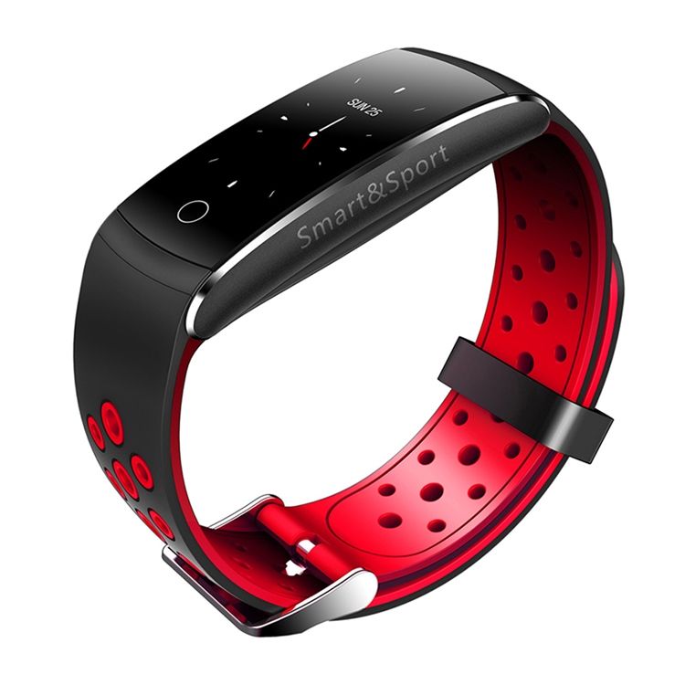 Herr Q8 Bluetooth-armband Hjärtfrekvens Blodtryck Vattentätt Armband Smart Watch