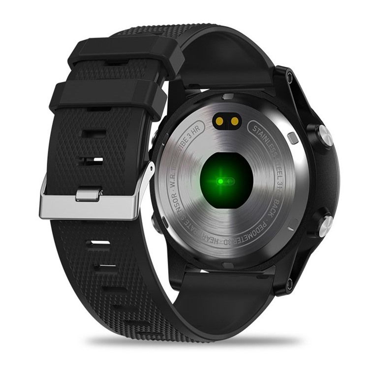 Herrmode High Tech Round Smartwatch