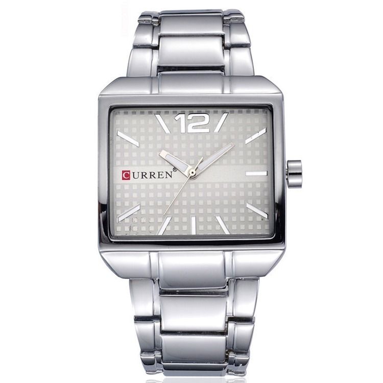 Square Time Zone Watch For Men