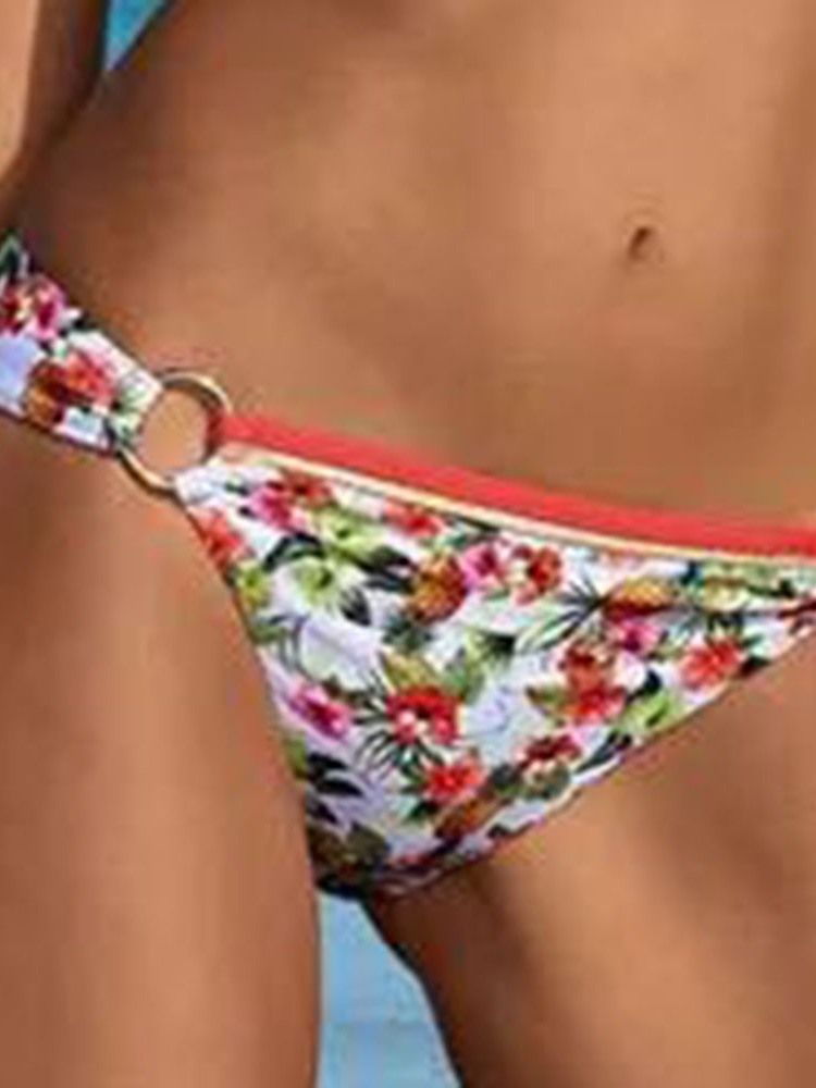 Sexig Blommig Bikiniset För Kvinnor