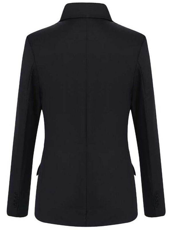 Enfärgad Vogue One-slim Slim Blazer För Män