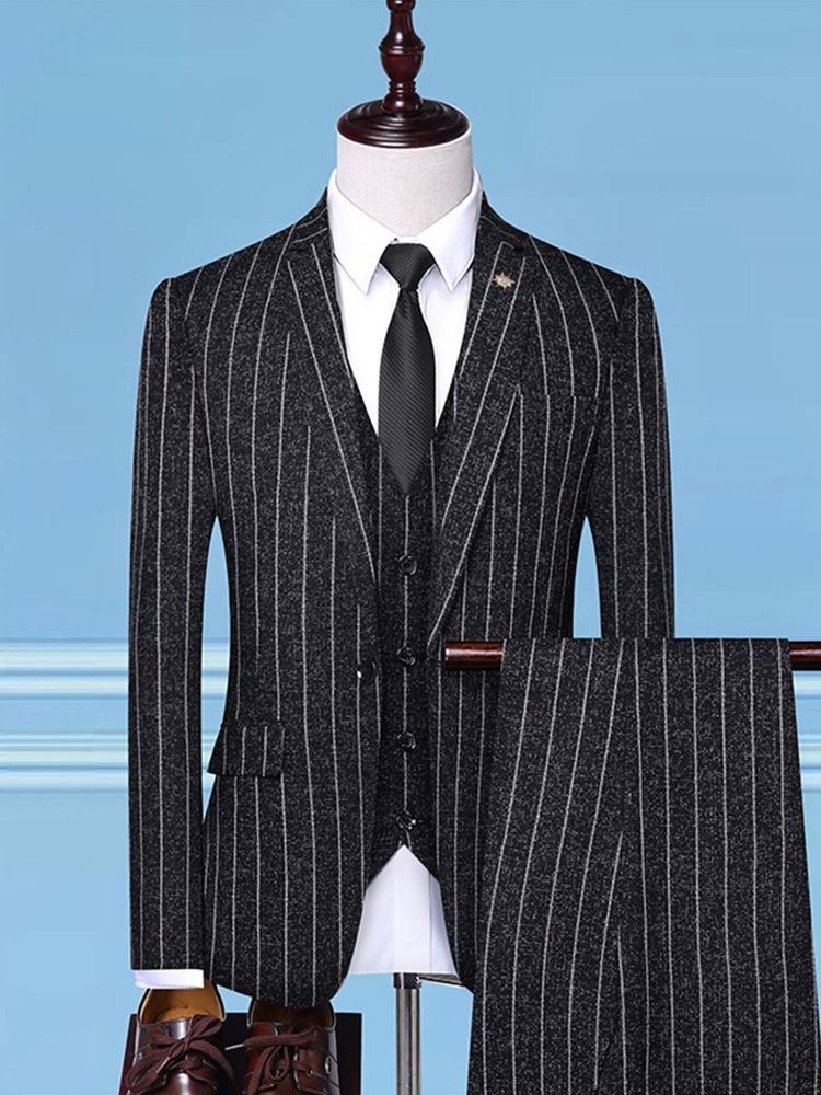 Button One Button Mode Mens Dress Suit