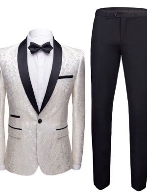 One Button Fashion Mens Dress Suit