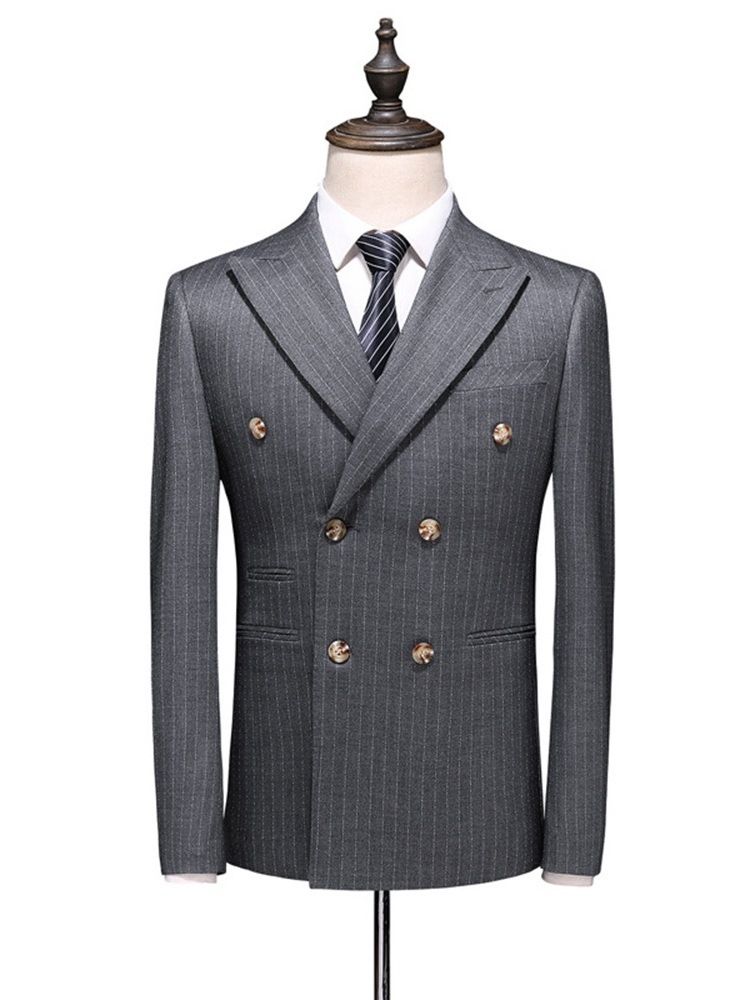 Pocket Fashion Men's Dress Suit