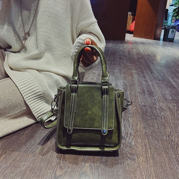 Tråd Pu Koreansk Crossbody Väska