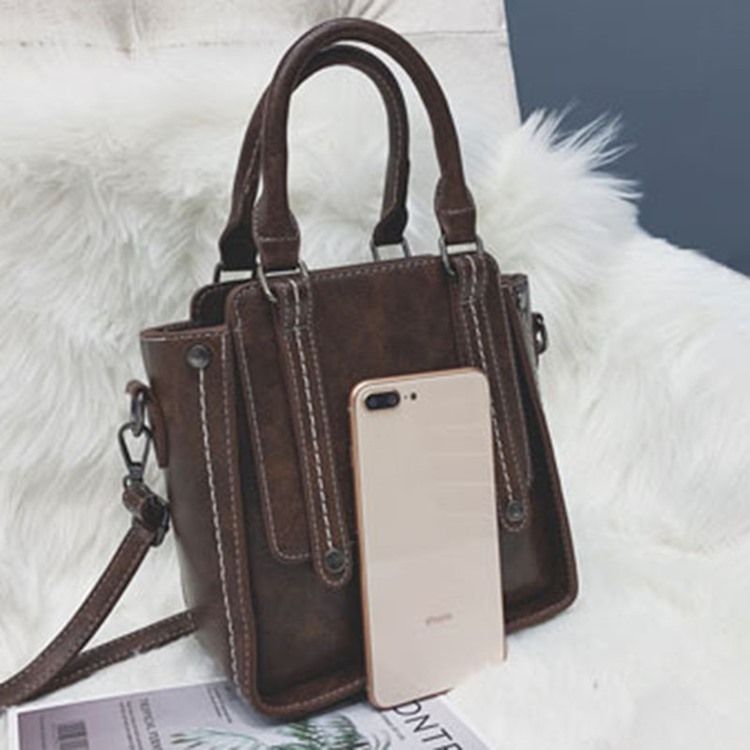 Tråd Pu Koreansk Crossbody Väska