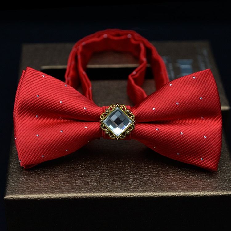 Gems Dots Bow Tie