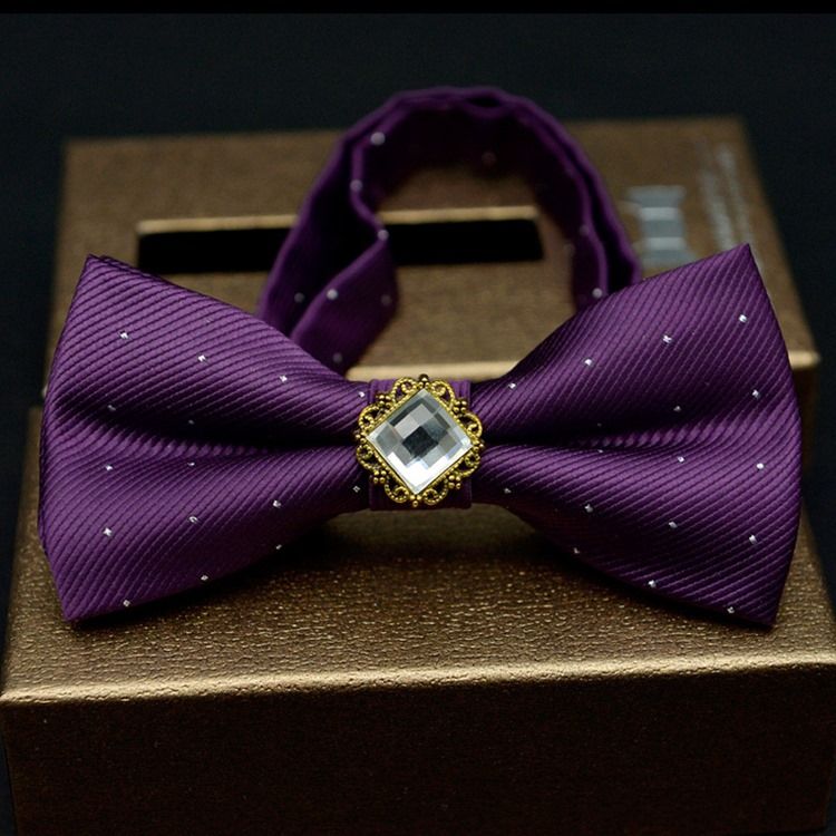 Gems Dots Bow Tie