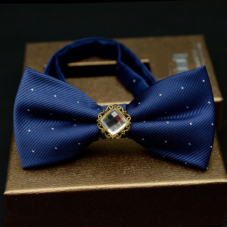 Gems Dots Bow Tie