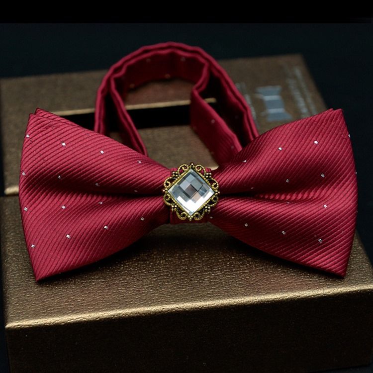 Gems Dots Bow Tie