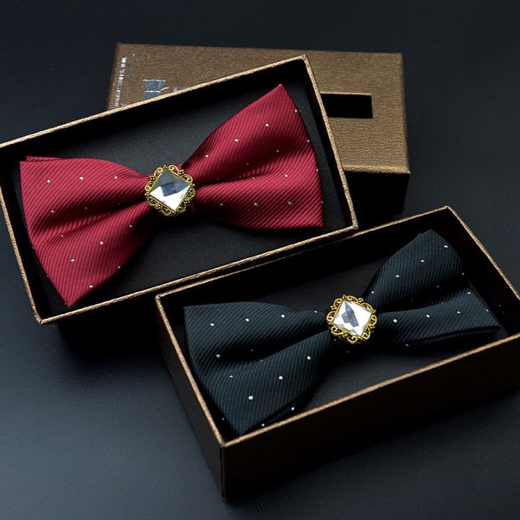 Gems Dots Bow Tie