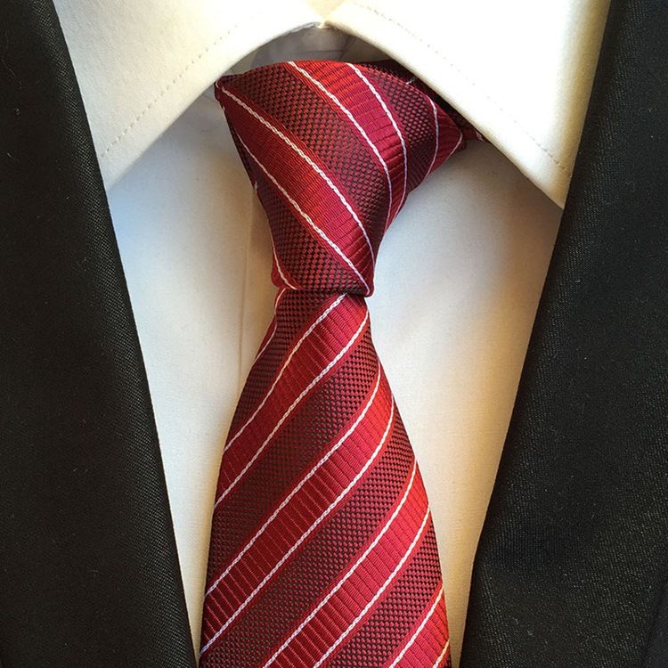 Herrföretag Stripe Paisley Tie For Man